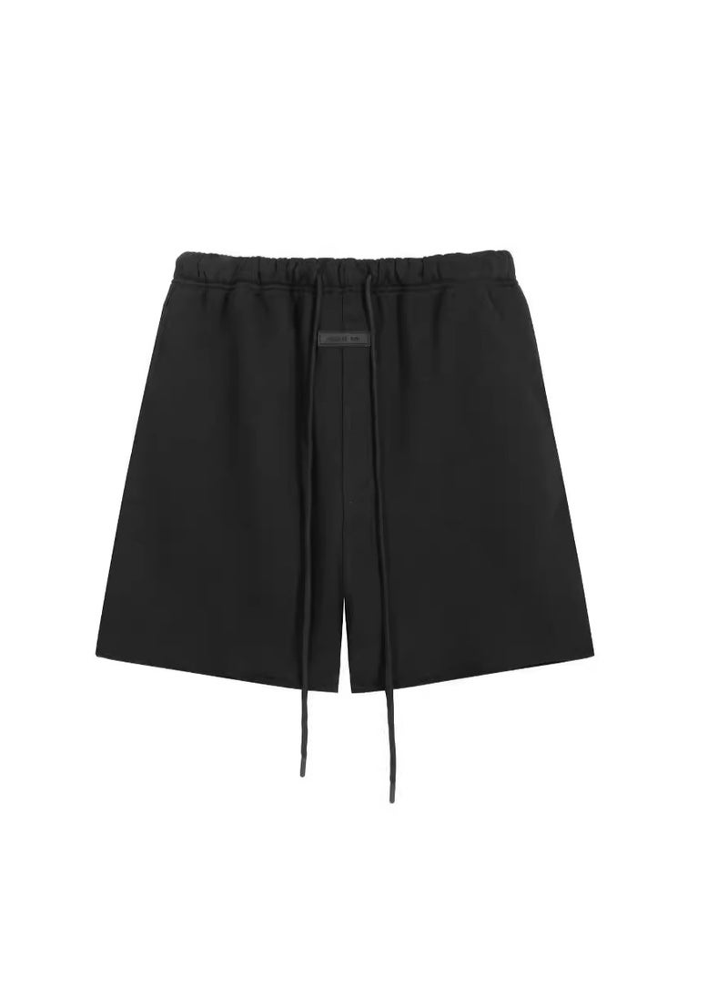 FEAR OF GOD ESSENTIALS Drawstring Fleece Shorts Grey (fleece-lined)