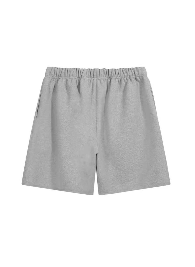 FEAR OF GOD ESSENTIALS Drawstring Fleece Shorts Grey (fleece-lined)
