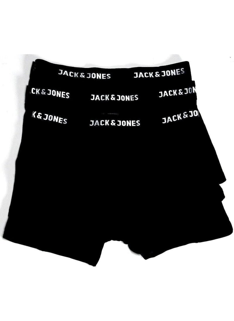 Jacanthony Trunks 3 Pack Men's Black Boxer 12171944-Black