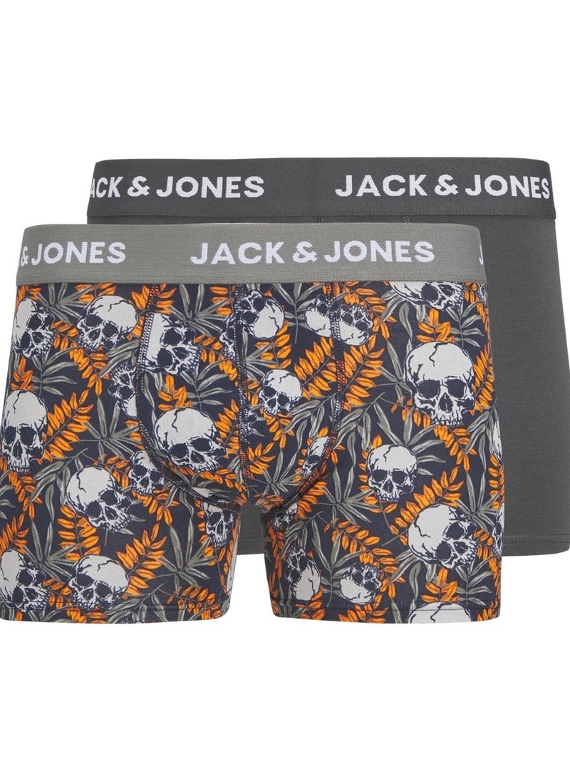 Jachugo Skulls Trunks 2 Pack BLACK12266166