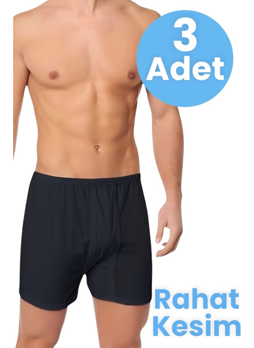 Men's Relaxed Cut 3-Pack Cotton Briefs