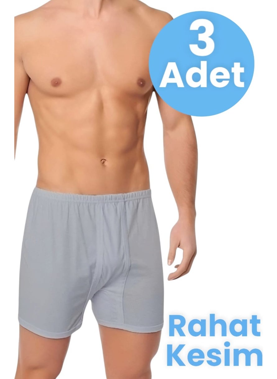 Men's Relaxed Cut 3-Pack Cotton Briefs