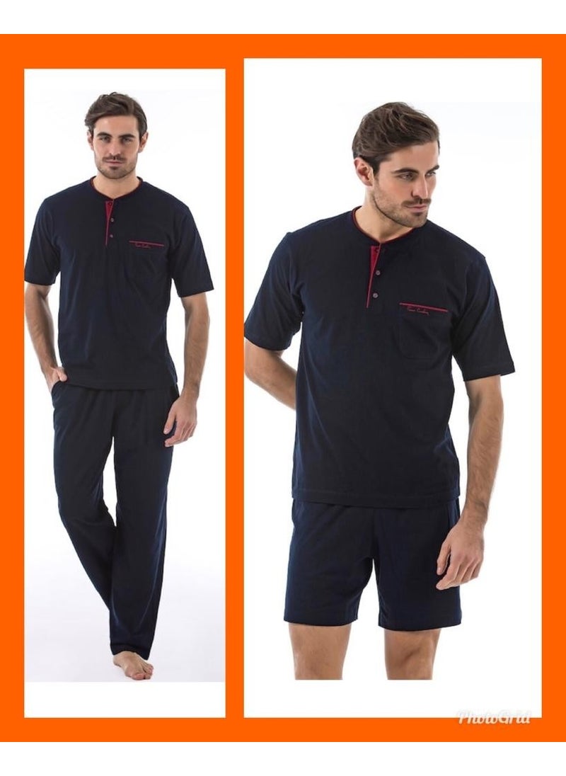 5370 Pajama Shorts 3-Piece Groom Dowry Set