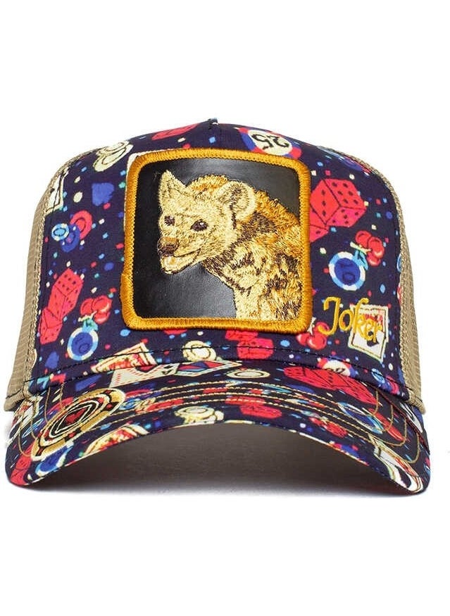 Poker Face (Hyena Figure) Hat 101-0791