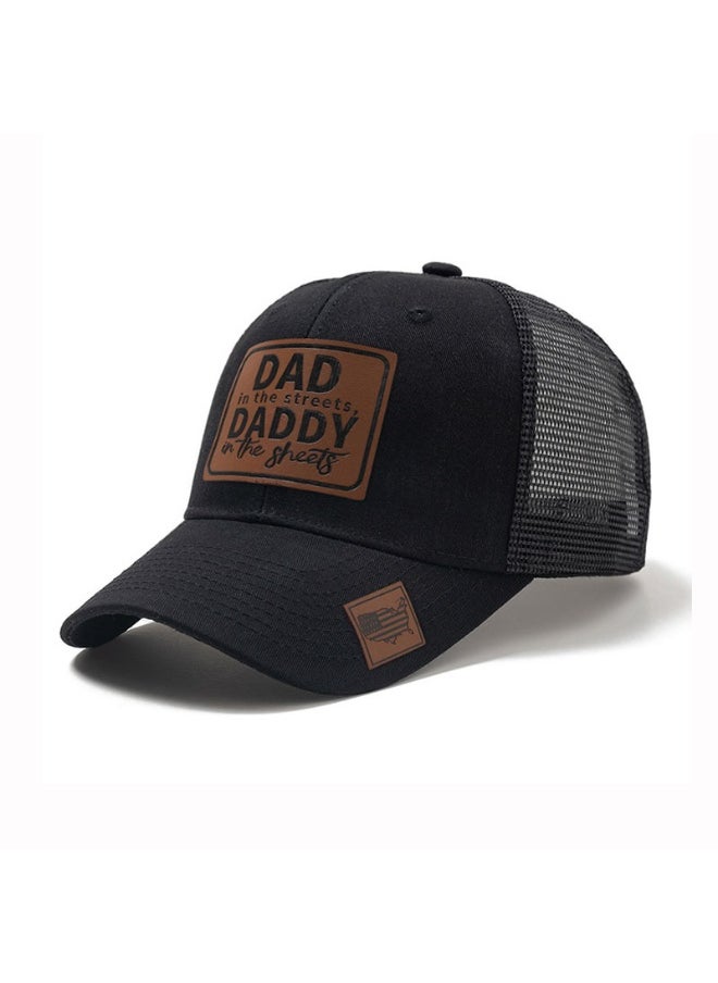 Fashionable Baseball Cap With Adjustable Buckle For Reverse Wearing Street Dance For Daily Wear And Outdoor Sports