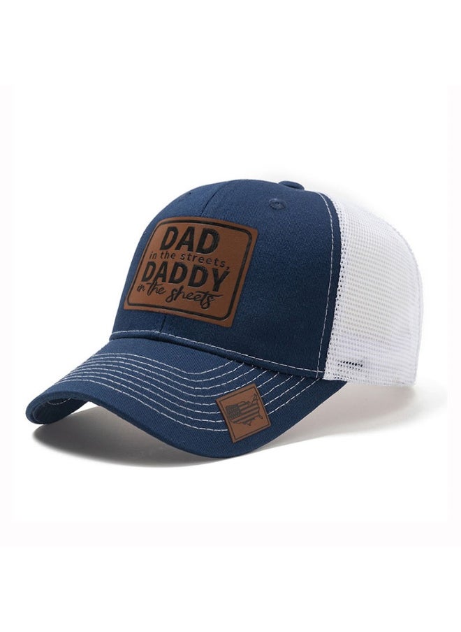 Fashionable Baseball Cap With Adjustable Buckle For Reverse Wearing Street Dance For Daily Wear And Outdoor Sports