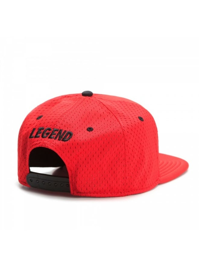 Fashionable LEGEND Snapback Baseball Cap With Adjustable Buckle For Reverse Wearing Street Dance For Daily Wear And Outdoor Sports