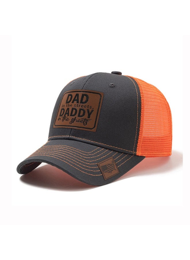 Fashionable Baseball Cap With Adjustable Buckle For Reverse Wearing Street Dance For Daily Wear And Outdoor Sports