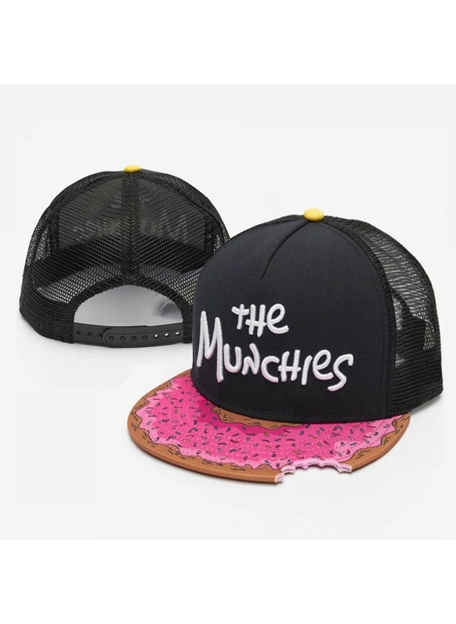 Fashionable Cartoon Baseball Cap With Adjustable Buckle For Reverse Wearing Street Dance For Daily Wear And Outdoor Sports