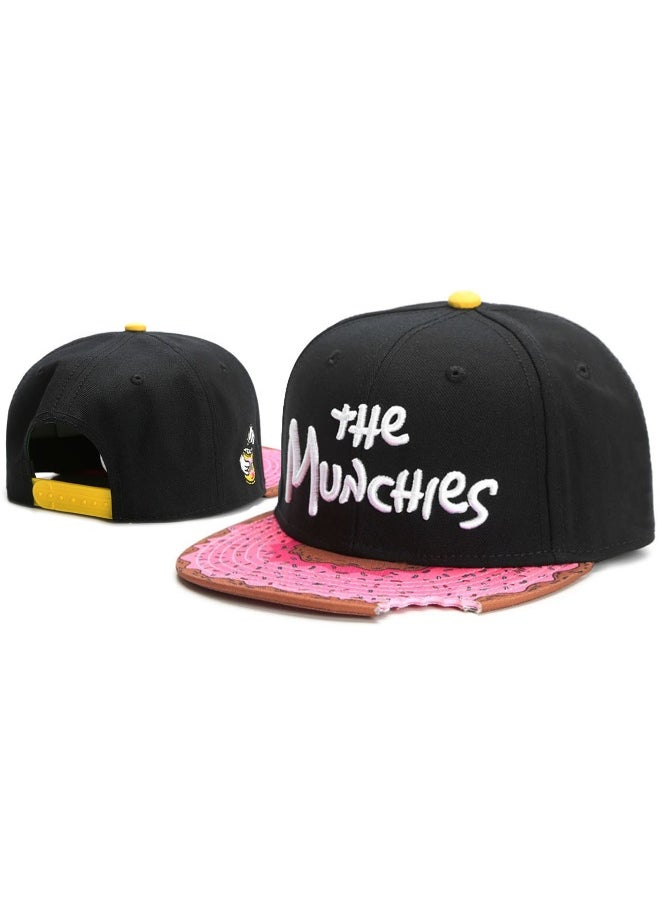 Fashionable Cartoon Baseball Cap With Adjustable Buckle For Reverse Wearing Street Dance For Daily Wear And Outdoor Sports