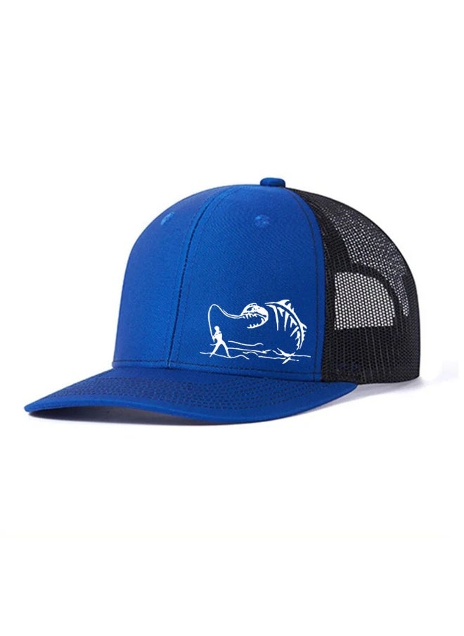 Fashionable Printed Baseball Cap With Adjustable Buckle For Reverse Wearing Street Dance For Daily Wear And Outdoor Sports