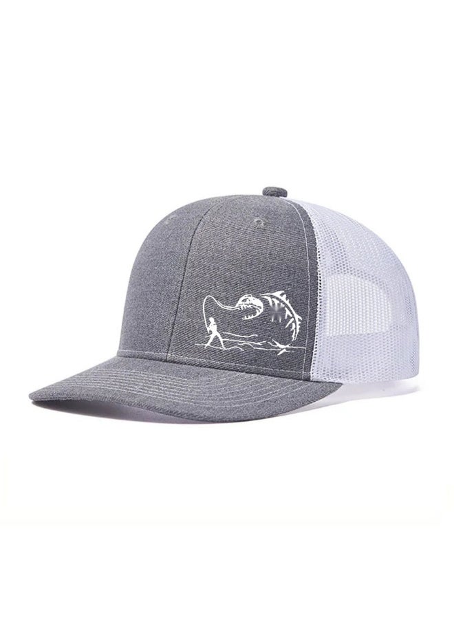 Fashionable Printed Baseball Cap With Adjustable Buckle For Reverse Wearing Street Dance For Daily Wear And Outdoor Sports