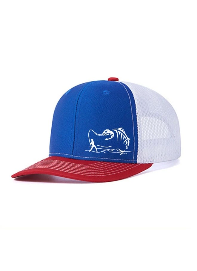 Fashionable Printed Baseball Cap With Adjustable Buckle For Reverse Wearing Street Dance For Daily Wear And Outdoor Sports