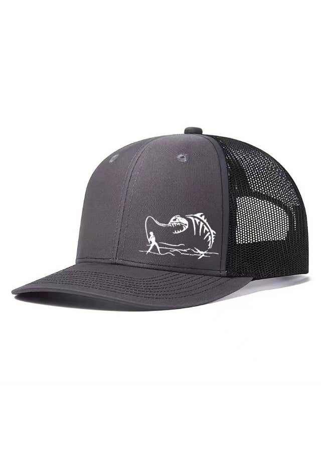Fashionable Printed Baseball Cap With Adjustable Buckle For Reverse Wearing Street Dance For Daily Wear And Outdoor Sports