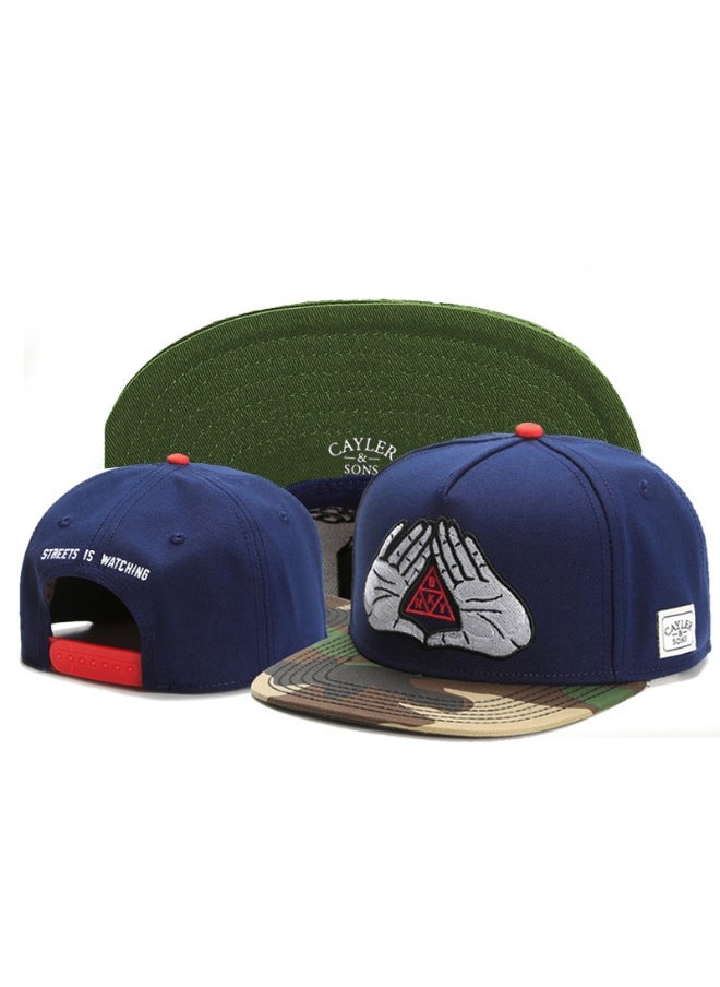 Fashionable Baseball Cap Embroidered Sun Hat With Adjustable Buckle For Daily Wear And Outdoor Sports For Men Women