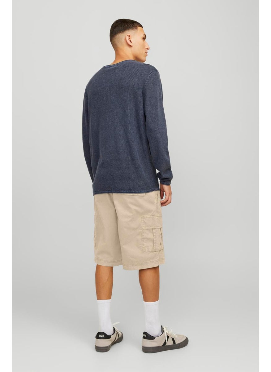 Jpstcole Campaign Men's Beige Cargo Shorts 12253222-Crockery
