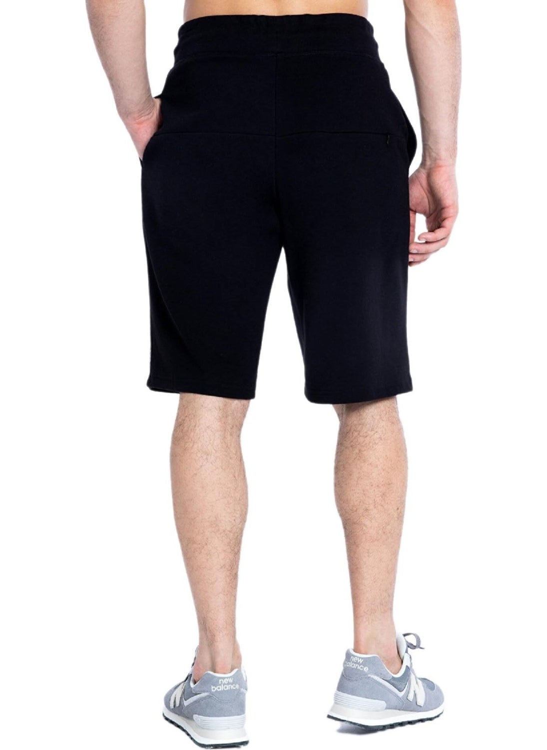 Lifestyle Men's Black Casual Shorts MNS1962-BKW