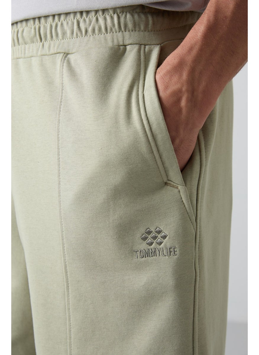 Çağla Cotton Thick Soft Texture Comfort Fit Basic Men's Shorts - 81261