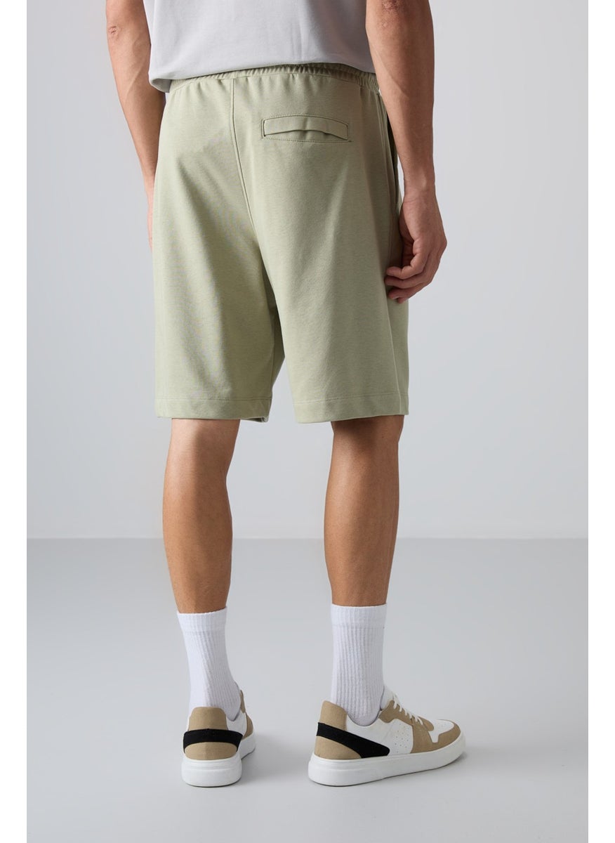 Çağla Cotton Thick Soft Texture Comfort Fit Basic Men's Shorts - 81261