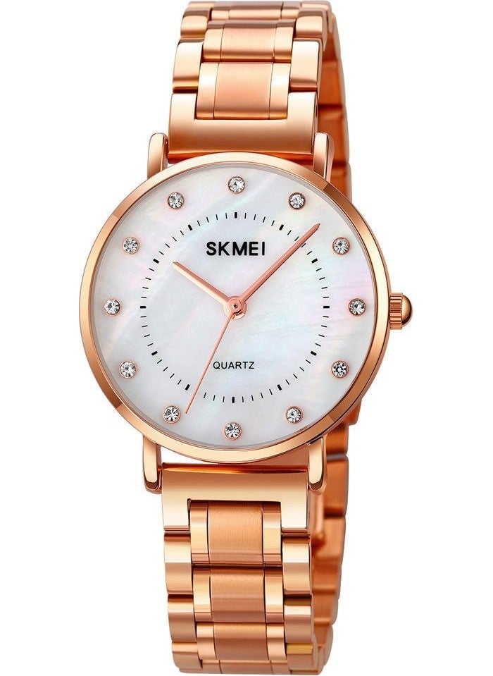 New Design Rose Gold Women's Wristwatch Waterproof