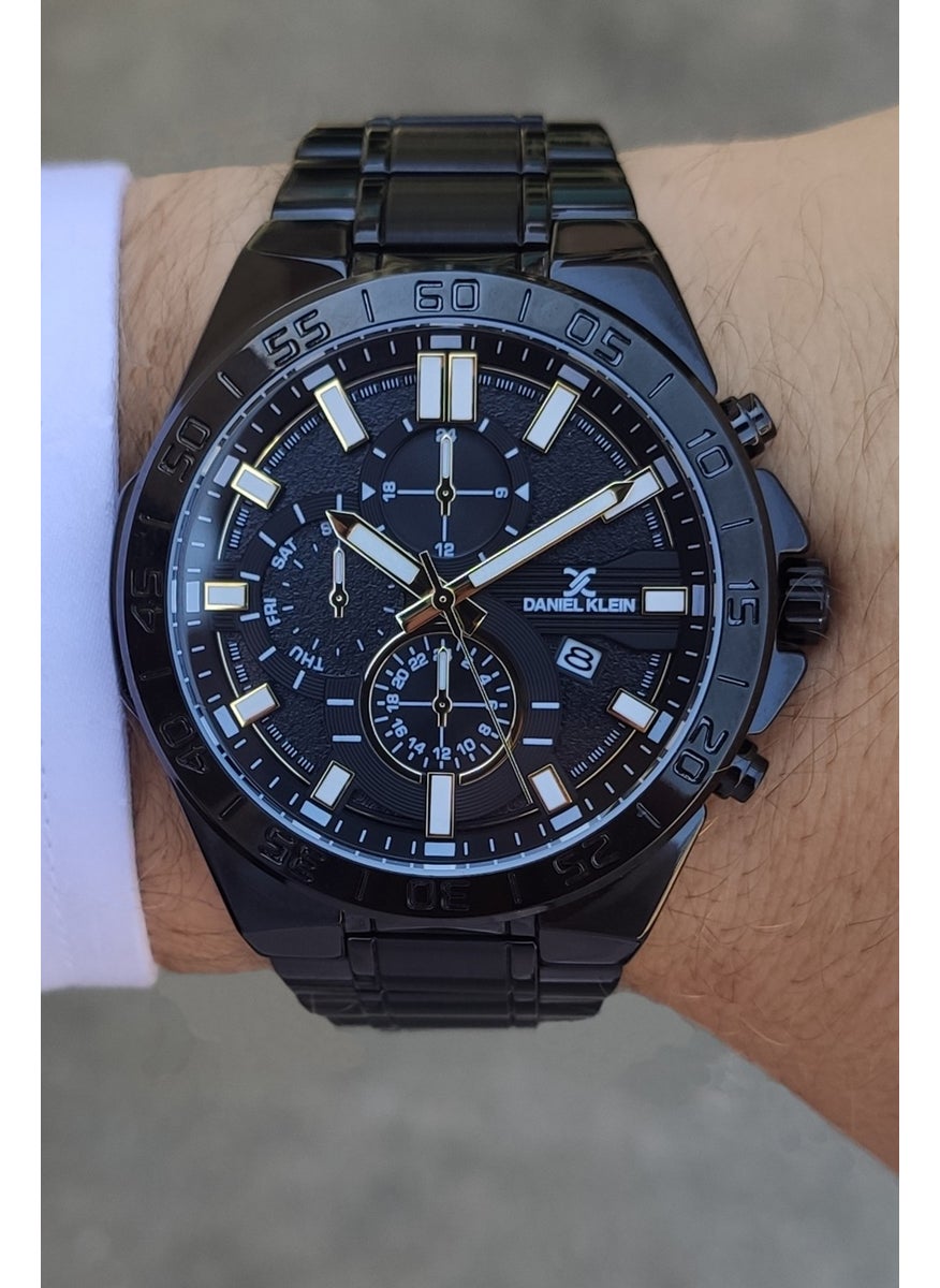 Calendar Men's Wristwatch Suitable for Sporty and Stylish Use