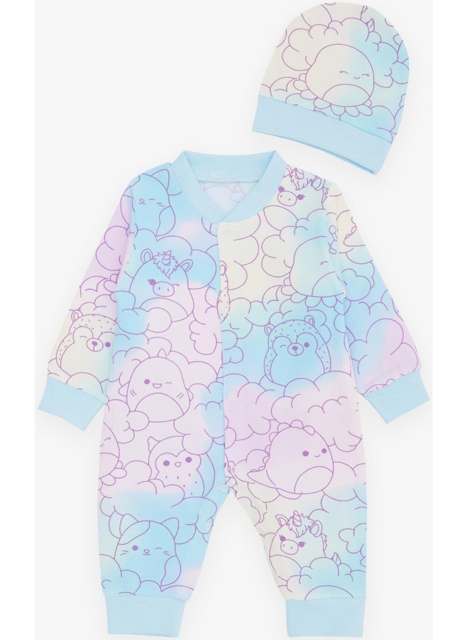 Baby Girl Jumpsuit Cute Animals Printed 0-3 Months-6 Months, Mixed Color