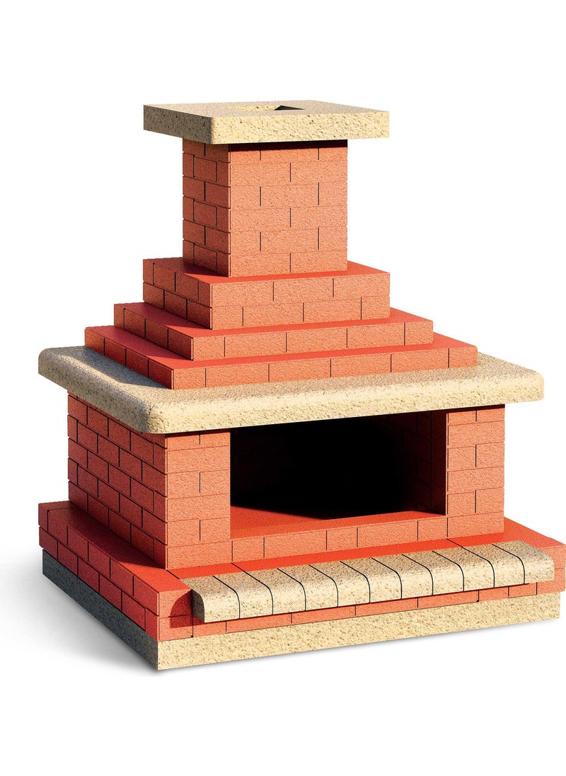 Miniature Fireplace - 1:12 Scale