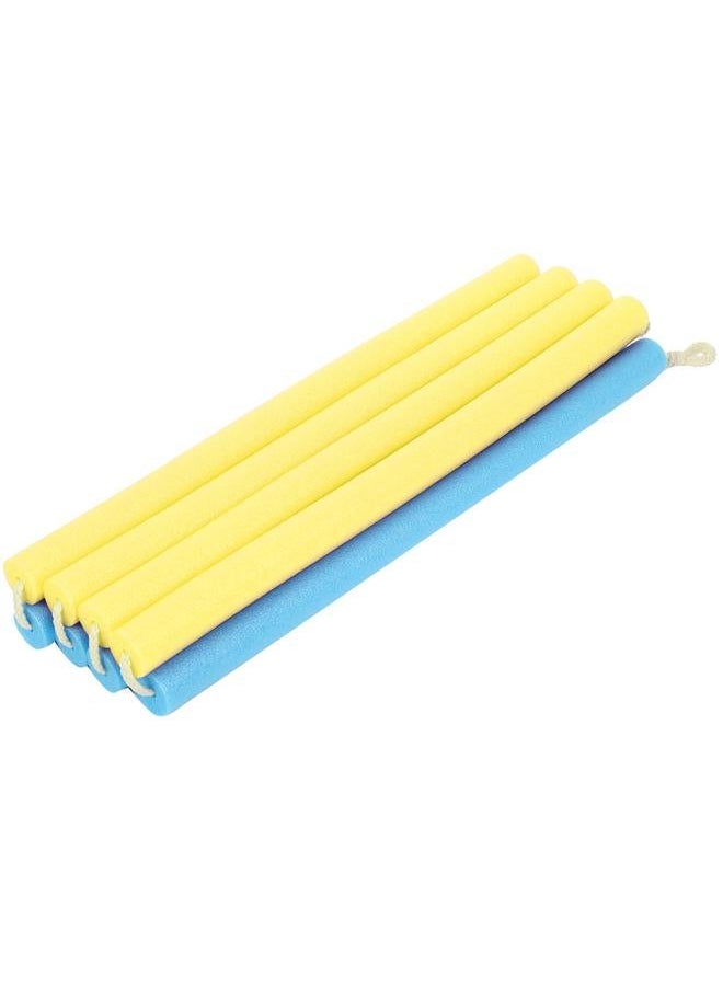 8 Segments Outdoor Game Toys Sports Hopscotch Kid Child Training Long Jumping Ring(Yellow Blue)