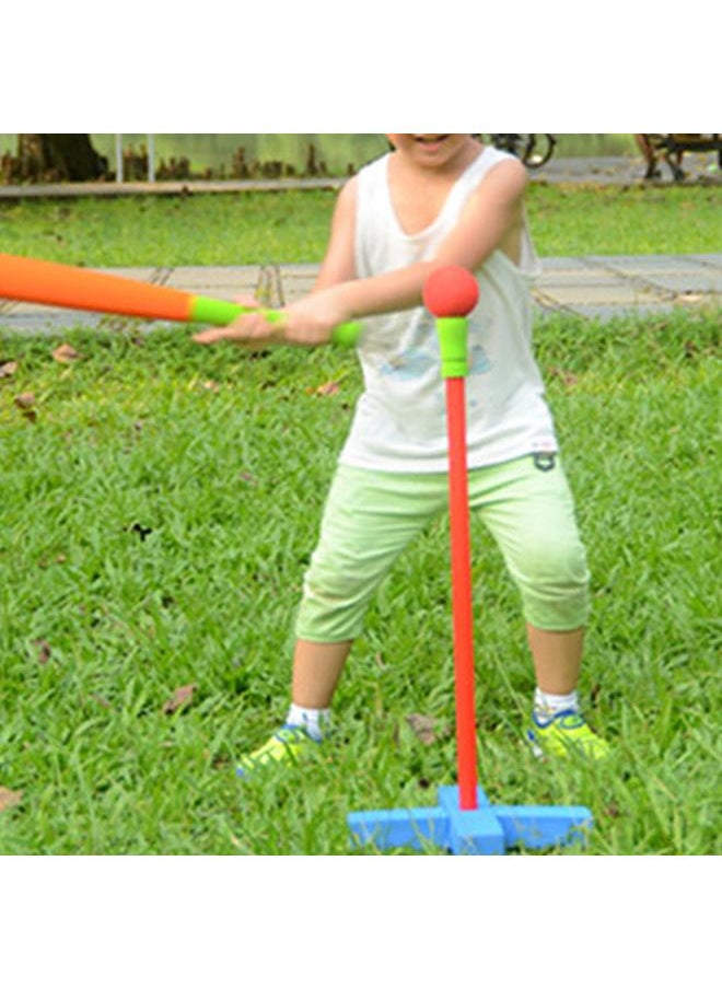 Kids Baseball Set Bat Ball Safe Colorful Great Improve Funny Outdoor Sports Game Toys