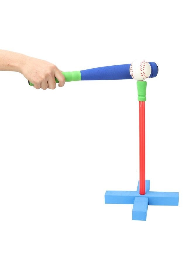 Kids Baseball Set Bat Ball Safe Colorful Great Improve Funny Outdoor Sports Game Toys