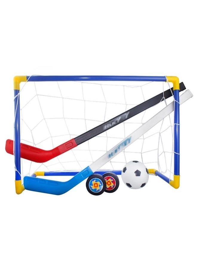 2 in 1 Soccer Toy Set Easy Assembly Football for Yard Beach