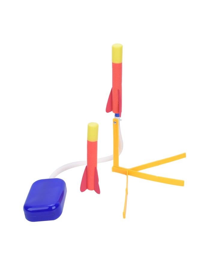 Puzzle Toys Outdoor Rocket Launcher Catapult Toy for 3 Years Old or Older Children