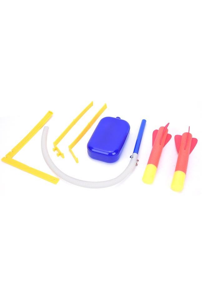 Puzzle Toys Outdoor Rocket Launcher Catapult Toy for 3 Years Old or Older Children