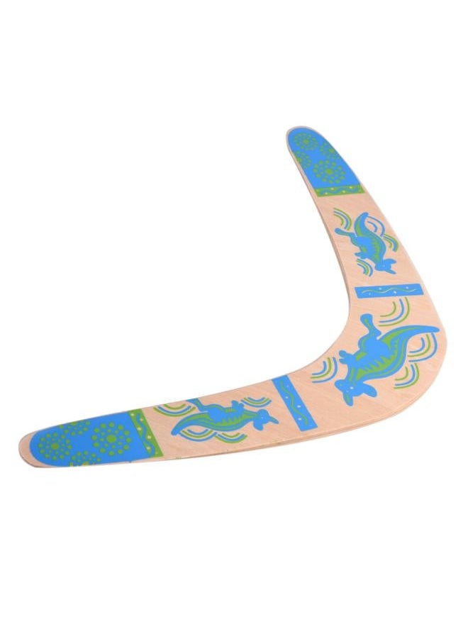 New Outdoor Wooden Classic V Shape Returning Boomerang Flying Saucer Toys