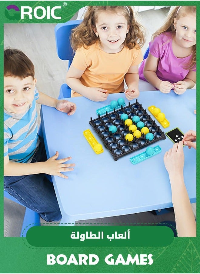 Bounce Ball Game Family Party Games, Jumping Connect Board Games Table Toys,Desktop Bouncing Ball,Funny Tabletop