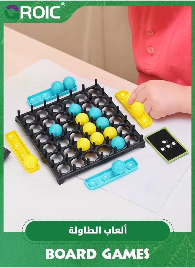Bounce Ball Game Family Party Games, Jumping Connect Board Games Table Toys,Desktop Bouncing Ball,Funny Tabletop