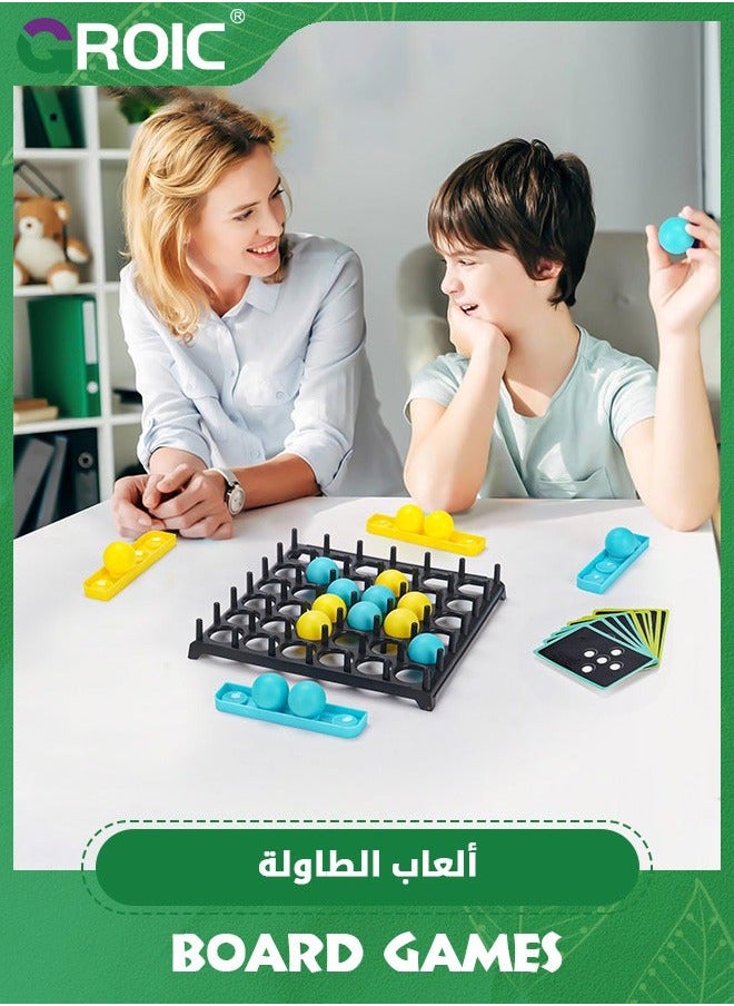 Bounce Ball Game Family Party Games, Jumping Connect Board Games Table Toys,Desktop Bouncing Ball,Funny Tabletop