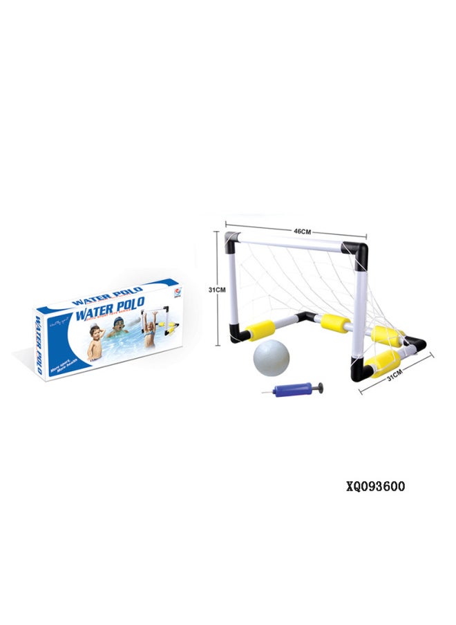 Children's Water Basketball Stand Infant Football Movable Shooting Toys Baby Indoor Dunk Basketball Frame-Color:46cm Water Goal (color Box)
