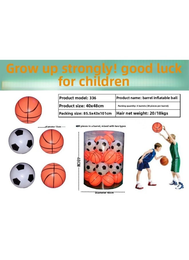Children's Competitive Interactive Cartoon Fun Basketball Stand With Parent-child Basketball Game Set Toy Manufacturers-Diameter:336 Basketball