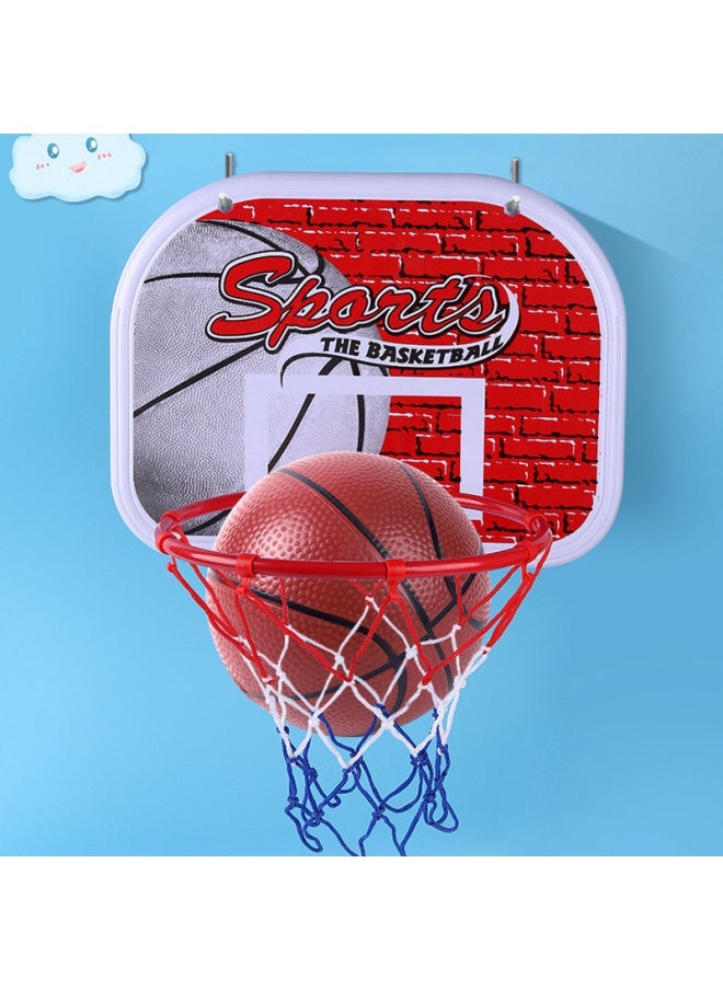 Children's Basketball Rack Shooting Rack Household Toys Children's Indoor Ball Games Liftable Movable Outdoor Basket For Boys-Color:C Medium 1.7 Meters Can Be Lifted [2 Balls]]-Diameter:English Color Box + Pump + Installation Wrench
