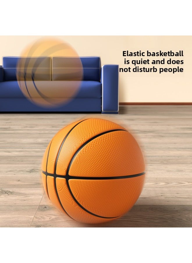 Large Wall-mounted Basketball Stand Indoor Punch-free Foldable Dunk Basketball Board Iron Frame Transparent Board Cross-border-Color:Small Size Dunk Folding [1 18CM Ball]]