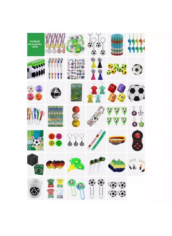 Football Toys Suit World Cup Children's 3-7 Squeeze Football Semicircle Football Toys Wholesale-Color:DIY