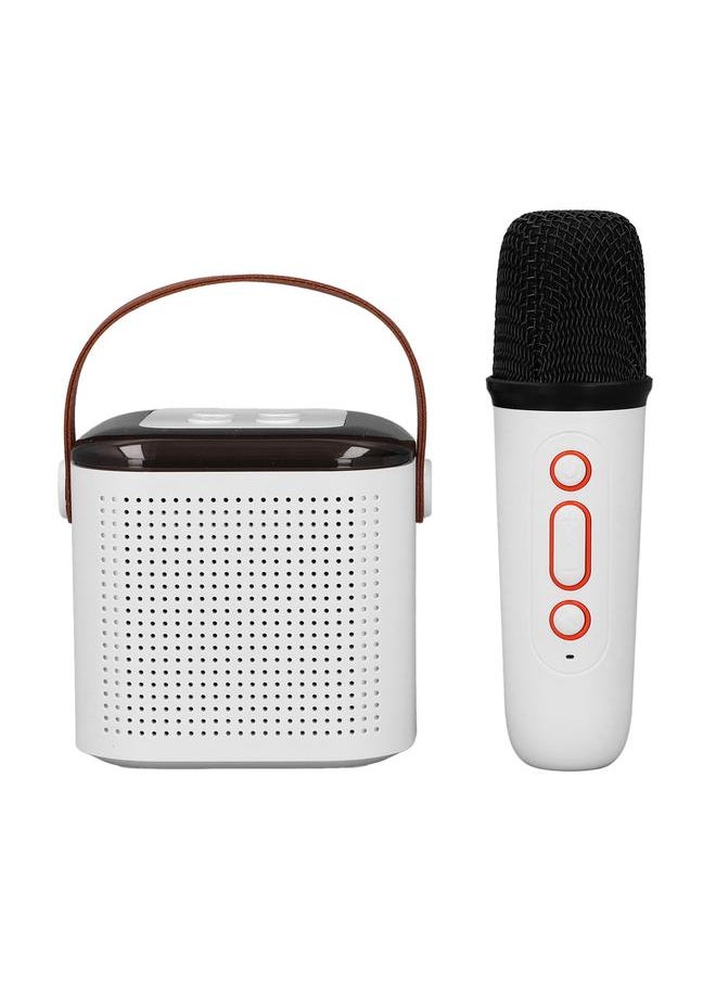 Wireless Microphone Kit BT Mic Speaker Set Kids Karaoke Machine for Home Gathering Birthday Party