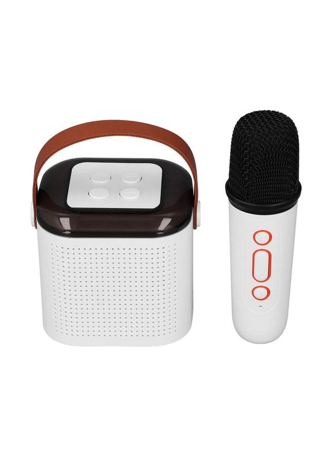 Wireless Microphone Kit BT Mic Speaker Set Kids Karaoke Machine for Home Gathering Birthday Party
