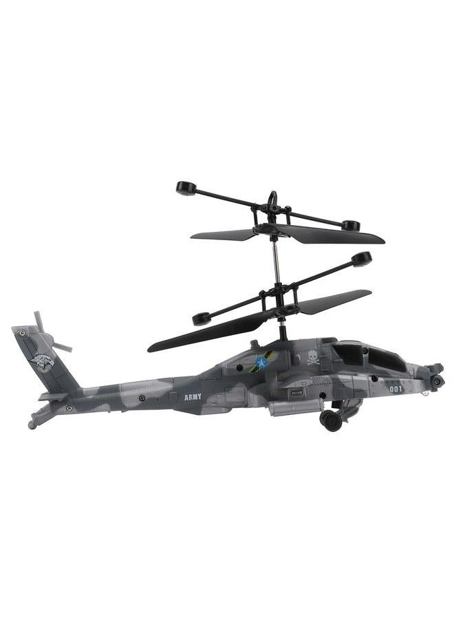 Induction Aircraft Toy Stable Moving Auto Power Off USB Rechargeable Flying for Over 8 Years Old Kids Camouflage Blue