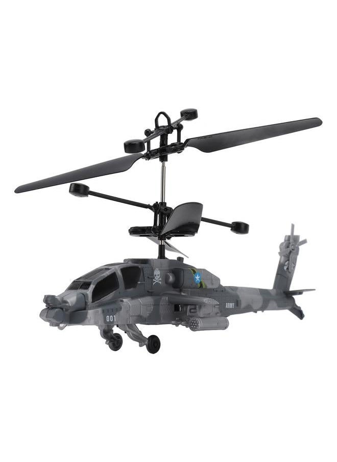 Induction Aircraft Toy Stable Moving Auto Power Off USB Rechargeable Flying for Over 8 Years Old Kids Camouflage Blue
