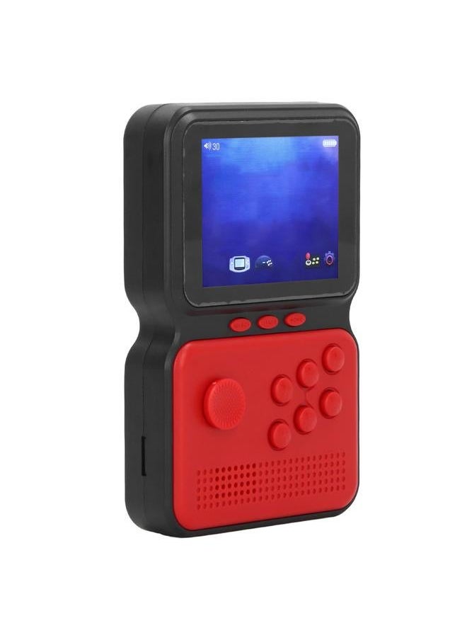 M3 Handheld Game Console Relief Stress Lightweight Gaming Device with 4G Memory Card for Kids Red