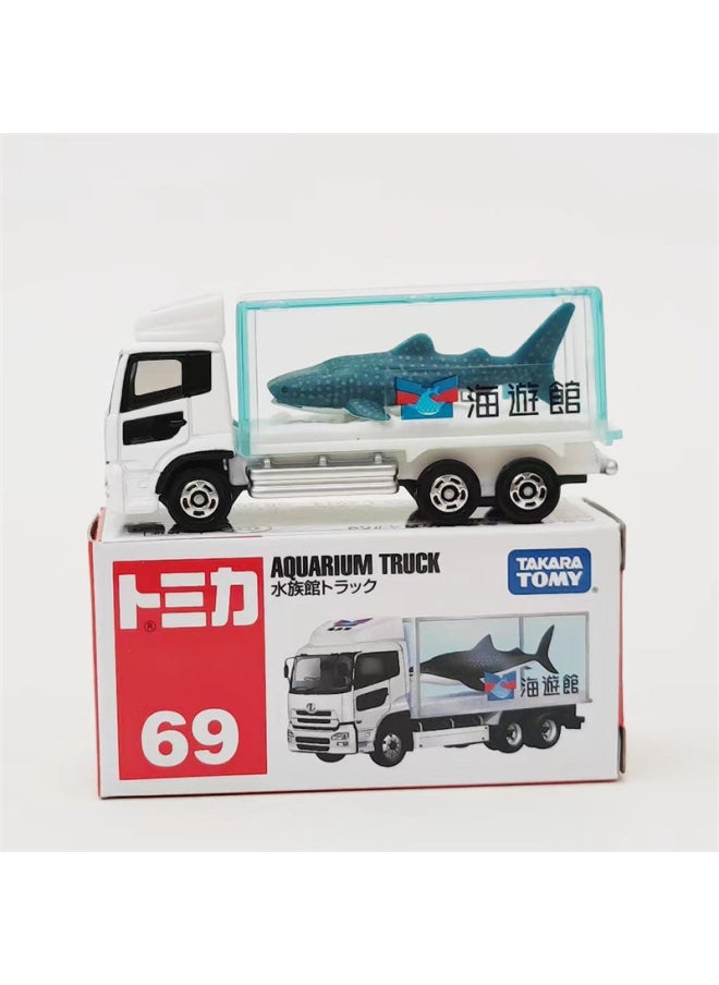 Genuine Red And White Box 1-150 Multi-American Card Alloy Car Number Nissan GTR Sports Car Transport Vehicle Engineering Vehicle Model Collection-Color:Red And White Box No. 78-honda Civic