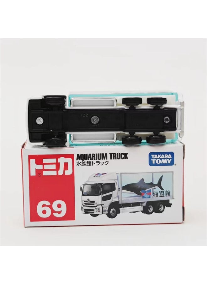 Genuine Red And White Box 1-150 Multi-American Card Alloy Car Number Nissan GTR Sports Car Transport Vehicle Engineering Vehicle Model Collection-Color:Red And White Box No. 78-honda Civic