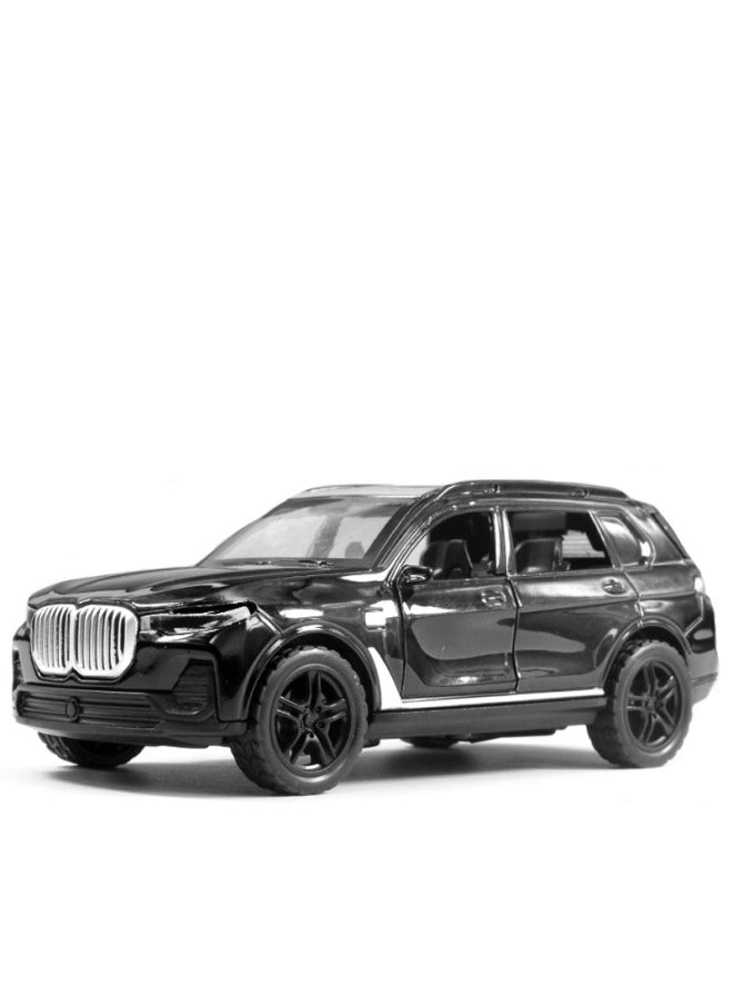 Chenghai Boxed Toys Children's Alloy Car Model Car Model Toy Car Simulation Alloy Sports Car Boys-Color:88 [Black] Bao X7(YZ61414) Window Box